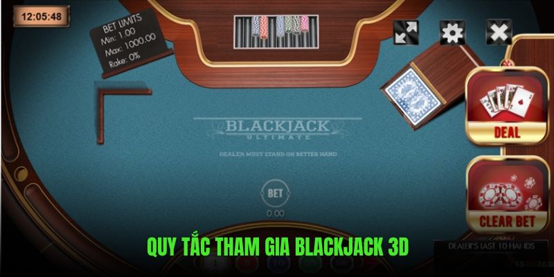 Blackjack 3D - Luật Chơi Chi Tiết Dành Cho Tân Binh F8BET 7 Quy tắc chi tiết tham gia siêu phẩm Blackjack dạng 3D